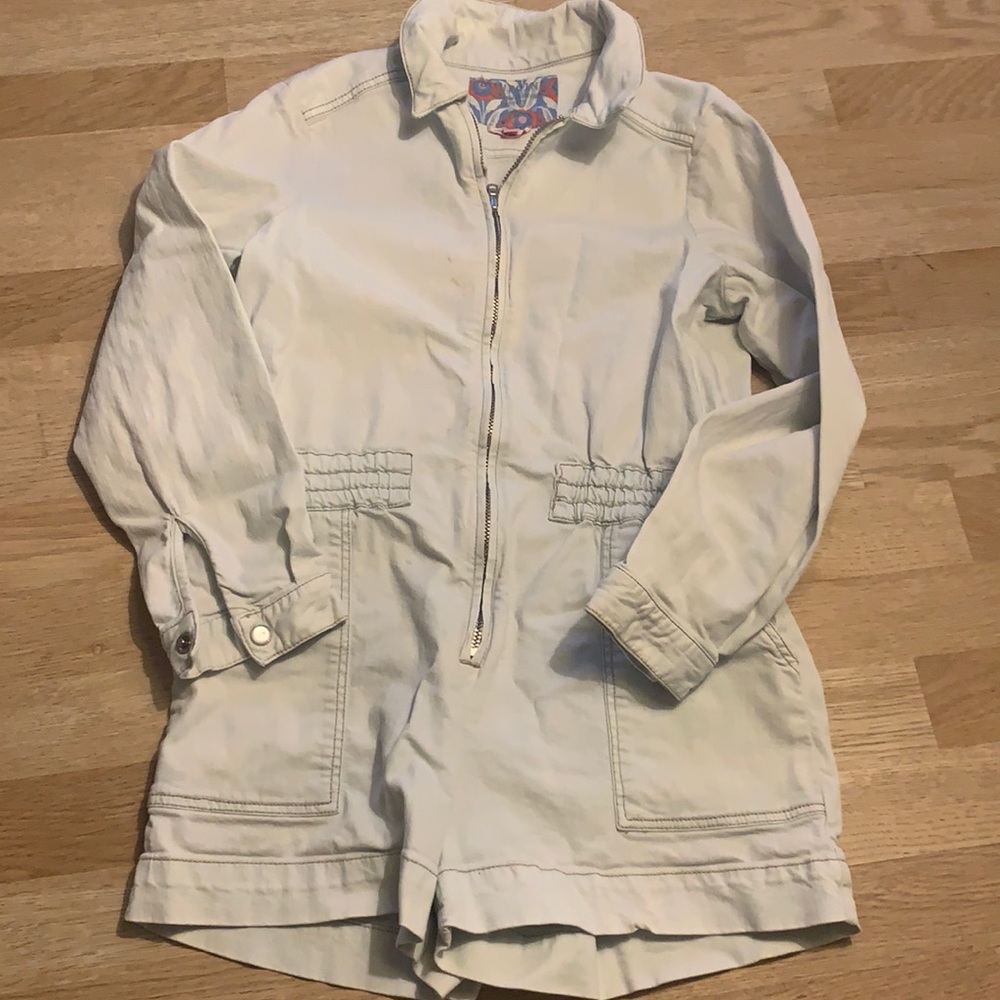Bonpoint Demin Romper Size 8